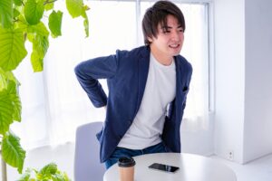 栗東院の姿勢分析の様子